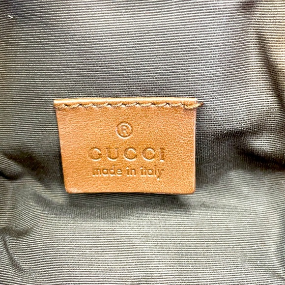 GUCCI WEBLINE COSMETIC  CASE WITH EYELINER POUCH - Picture 8 of 13